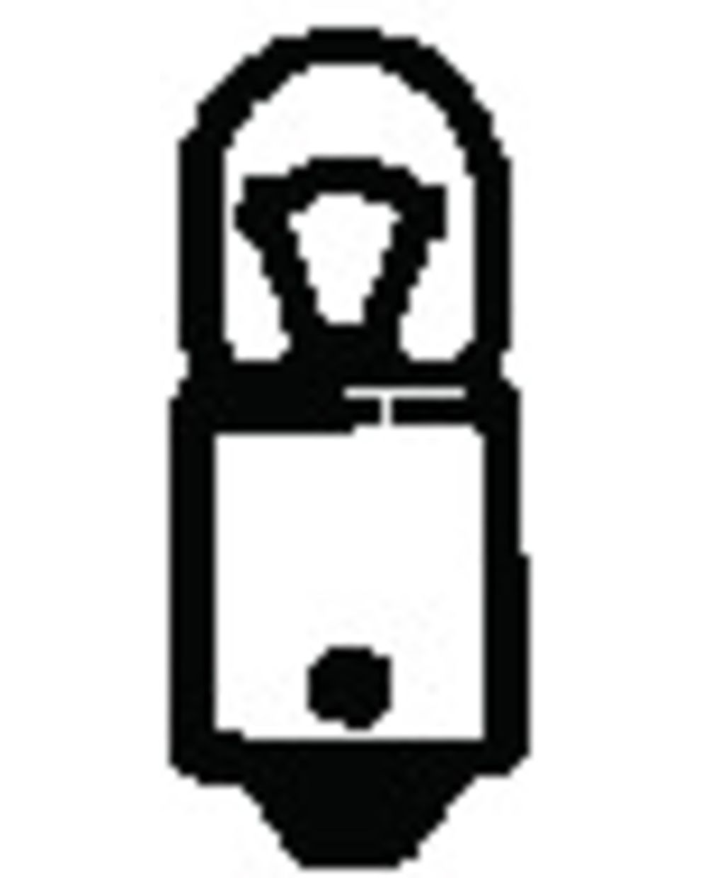 Centrale de clignotants 12V, 2 poles, mécanique (livrée SANS support  caoutchouc). Branchements: X=batterie, C=commodo