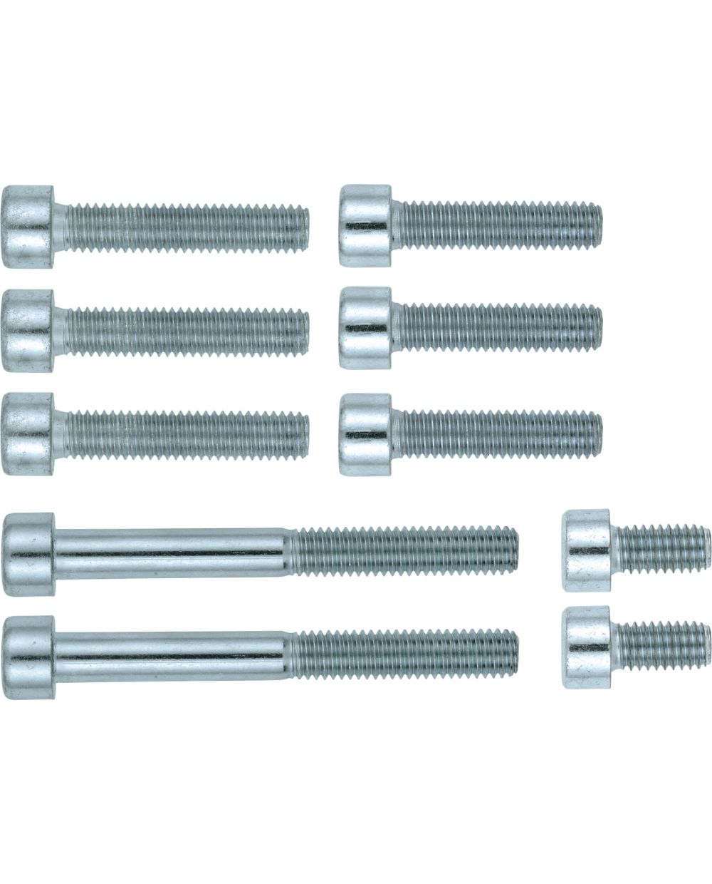 Kit vis allen M6, 8.8 pour carters moteur intérieurs (vis en M6