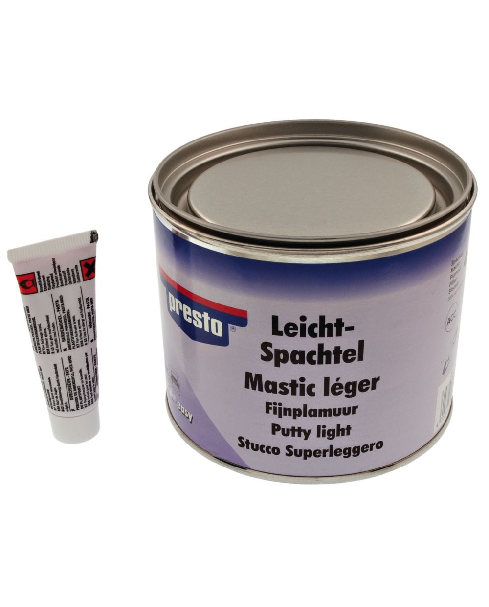 Mastic léger bi-composants pour métal et plastique, 420gr, haute