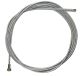 Cable de rechange pour art. 10014 (sans gaine), embout pressé, long. env. 160cm