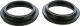 Dust Caps for Fork Seal Rings, 1 pair, original Kayaba (KYB), dimensions 56x43x14mm