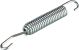 Side Stand Spring, length 135mm, outer diameter 15mm, for vehicles with one side stand spring, without deflection plate (see also item no. 27493/2)