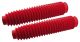 Soufflets de fourche ARIETE, rouge, la paire (38-41mm en haut, 58-62mm en bas, pas pour fourche inversée)