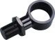 YSS Mounting Bracket/Suspension Strut Eyelet +10mm, thread M16x1.0, inner diameter 26mm, width 18mm, black anodized, 1 piece