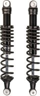 YSS Ecoline Stereo Rear Shocks +25mm Black-Edition, 1 pair, length 395mm, adjustable spring preload, exclusive KEDO version (with certificate)