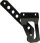 Guide chaîne inférieur sur bras oscillant, inox époxy noir, fixation 3 vis de 6mm, correspond au nr. OEM 3Y1-22318-00