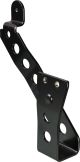 Chain Guide (lower chain guard on swingarm), black-coated stainless steel, including fixing bolts; OEM reference # 1U6-22318-00-33
