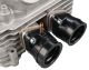 Intake Manifold Spacer 3mm, mounting on cylinder head, compensates the shrinkage of the intake rubber carburetor - air filter box, incl. mounting  material