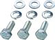 9-Piece Mounting Kit, zinc-plated, for inner fender item no. 28123