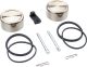 Piston Set Rear Brake Caliper, incl. 2x piston, 2x dust seal, 2x sealing ring, 2x sliding pin with split pin