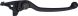Front Brake Lever (OEM), black, with adjuster