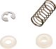 Jet Needle Small Parts Set 4-piece (spring, plastic discs, clip), suitable for Mikuni VM34SS carburettor