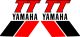 Sticker/Tank Decal TT600, approx. 146x159mm, red/black/white, 1 pair for left/right, OEM reference # 34K-24163-00