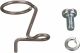 Guide pour câble de compteur, montage sur té inférieur, correspond au nr. OEM 3Y1-2331E-00