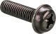 M6 Phillips-Head Screw with Flange for Fuel Petcock Mounting (OEM)