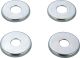 Dished U-disc for Handlebar Clamp Bottom & Top, 4 pieces (2x top, 2x bottom), OEM reference # 90209-10142, 90209-12143