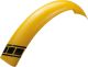 Trial Front Wheel Fender Stilmotor, yellow coloured, dim. approx.: 740mm long, 100mm wide, max. 135mm radian measure, incl. Speedblock decal