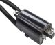 Ignition Coil with 2x 86 cm Ignition Wire for both Cylinders