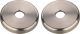 Kit rondelles de support de guidon, la paire, inox