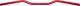 Guidon alu, 'confort', anodisé rouge, mi haut (760X120mm), diamètre 22mm