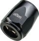 Oil Hose End Cap, black, 1 piece (anodized aluminum, Hexagonal design, suitable for oil hoses item 90144 and Art. 50253/50254)
