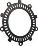 ABS Speed Sensor Ring, with 8.7% correction factor for speedometer adjustment to the actual speed, suitable for front and rear, 1 piece