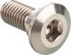 Rear Brake Disc Mounting Screw, Titanium 6AL4V M8x1.25, length 20 mm, 1 piece, 5 required, stainless, 42% lighter than steel