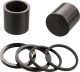 Front Brake Caliper Repair Set, 2 pistons + 4 seals (for one brake caliper, 2x required per motorcycle)