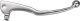 Front Brake Lever, silver (forged)