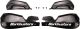 Barkbusters VPS Hand Protector Shells, black, incl. variable black wind deflector, fits e.g. item 33117 T700