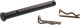 Brake Pad Pin (Retaining Bolt) 1 piece incl. 2 spring clips, for front brake calliper (required twice per brake calliper)