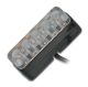 Mini éclairage LED de plaque d'immatriculation, siglée 'E' (39X10X19mm)