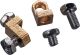 M6 Adaptateurs 90° pour poles de batterie, 6 pièces. Permet le branchement de la batterie par le haut