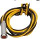 12V pilot light amber, suitable for 8mm bore, connection cable approx. 76cm