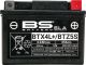 SLA Battery BS 12V / 4,2Ah maintenance-free filled, leak-proof due to SLA technology (without fleece, without gel) Type BTX4L + BTZ5S