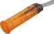 Voyant de contrôle orange, 12V, taille env. 7x23mm. Perçage de 6mm pour support de 1 à 3mm. Autobloquant.