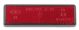 Catadioptre siglé 'E' (rouge), env. 94X28mm, autocollant