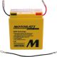 6V Battery (6N6-3B-1) 6V / 6 Ah, Japanese-style terminals, maintenance-free, leak-proof thanks to AGM technology (glass mat)