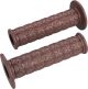 Handlebar Grip Daytona 'D-Ninja', brown, for 22mm handlebars, open ends, 1 pair