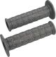 Handlebar Grip Daytona 'D-Ninja', grey, for 22mm handlebars, open ends, 1 pair