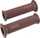 Handlebar Grip Daytona 'D-Base', brown, for 22mm handlebars, open ends, 1 pair