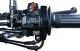 Universal Push-Button, e.g. electric starter (supplemented e.g. Art. 41851-X, 41853, 41854), mounting on throttle grip housing, 3-piece DIY set with 1.5m cable