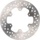 Brembo Oro Brake Disc Rear, cast stainless steel, 5mm thick, rigid (Vehicle Type Approval for type 3LD/3WM)