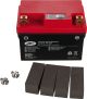 Lithium-ion Battery JMT HJTZ7S-FP 12V, 28.8Wh LiFePO4, incl. voltage indicator, weight 0.5kg (replaces e.g. YTZ7S, YTX7L-BS, TTZ7S)