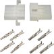 4-Way BELGARDA Plug Housing Set INCLUDING 2x4 Round Contacts