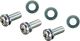 Air Filter Box Cover Screw Set, cross recess incl. spring washer + washer  galvanised, Japanese head diameter  with PH drive (Phillips)