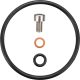 Gasket set for ViRace oil filter housing cover, item 50273, 4 pcs.