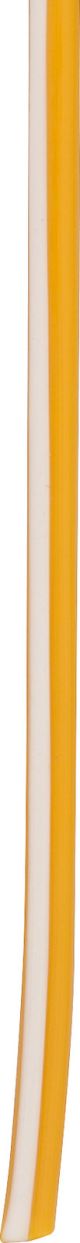 CÂBLE, 1 mètre 0.75qmm jaune-blanc (câble jaune avec ligne blanche)