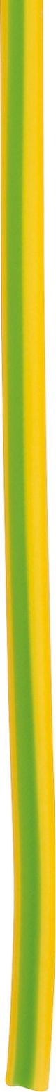 CÂBLE, 1 mètre 0.75qmm jaune-vert (câble jaune avec ligne verte)