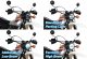 LED Headlight Insert, 12V DC with parking lights, low and high beam, H4 connection, e-approved, operation only on 12V conversions WITHOUT AC